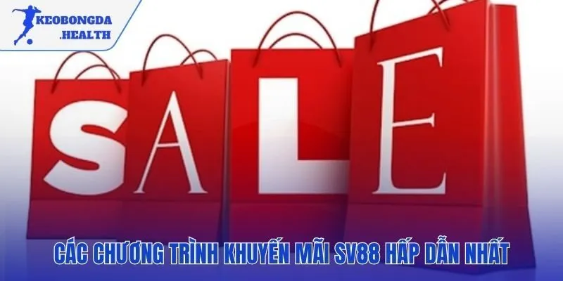 Các ưu đãi đa dạng giúp gia tăng vốn cược tại SV88